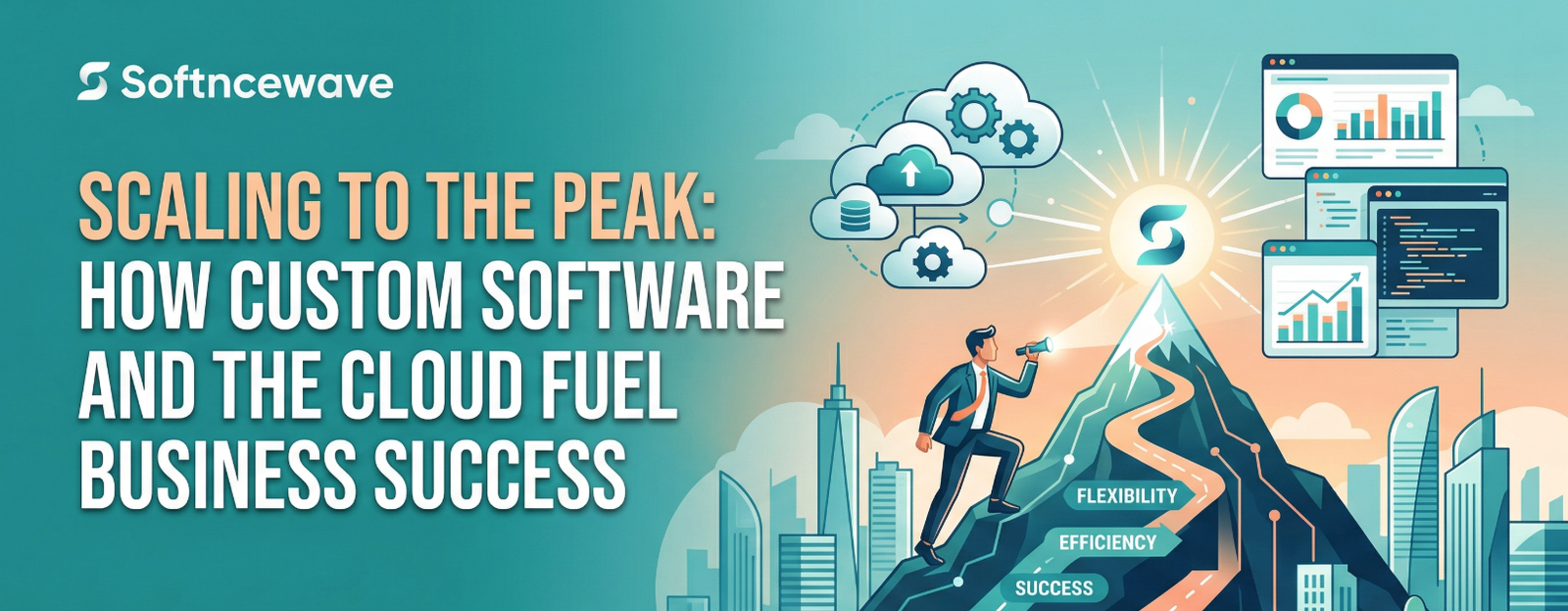 Scaling to the Peak: How Custom Software and the Cloud Fuel Business Success